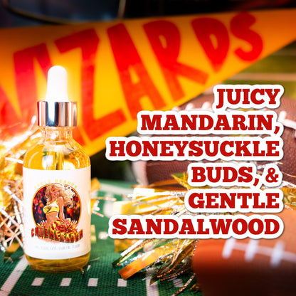 The Cheerleader - Razor and Radiance Duo - Juicy Mandarin, Honeysuckle Buds, and Gentle Sandalwood
