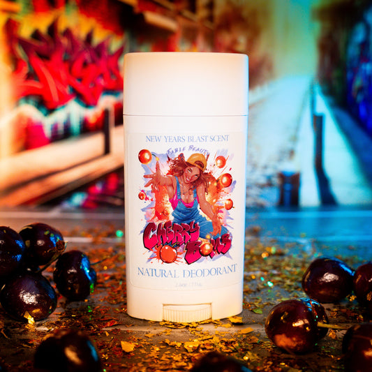 Cherry Bomb - Natural Deodorant - Cherry Jubilee, Vanilla Cream Soda, Sparkling Pomegranate