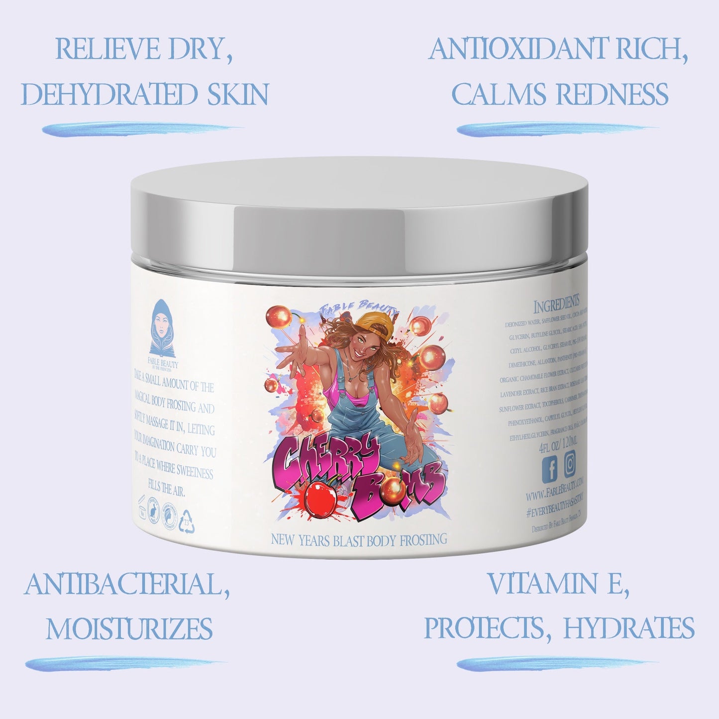 Cherry Bomb - Beauty Box - Cherry Jubilee, Vanilla Cream Soda, Sparkling Pomegranate