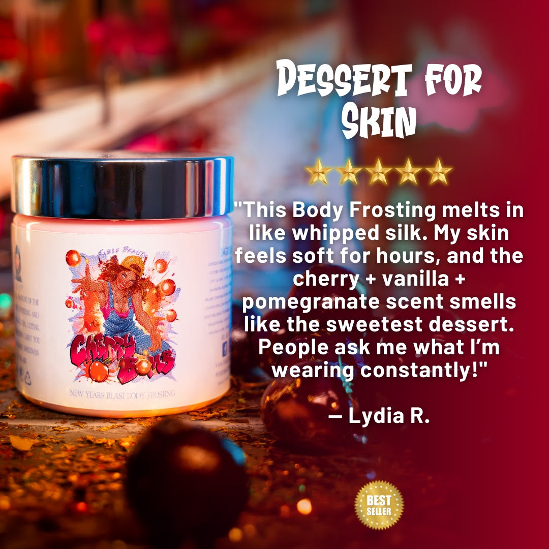 Cherry Bomb - Polish & Pamper Duo - Cherry Jubilee, Vanilla Cream Soda, Sparkling Pomegranate