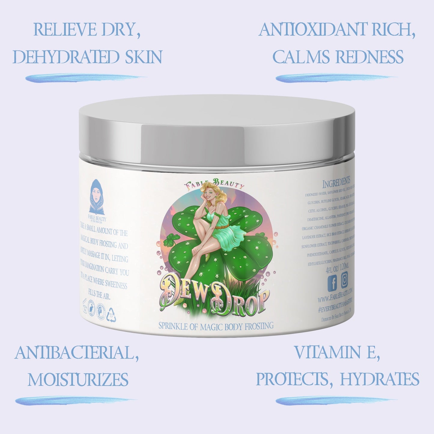 Dewdrop - Polish & Pamper Duo - Sweet Honeydew, Dewy Cloverleaf, Fresh Cucumber