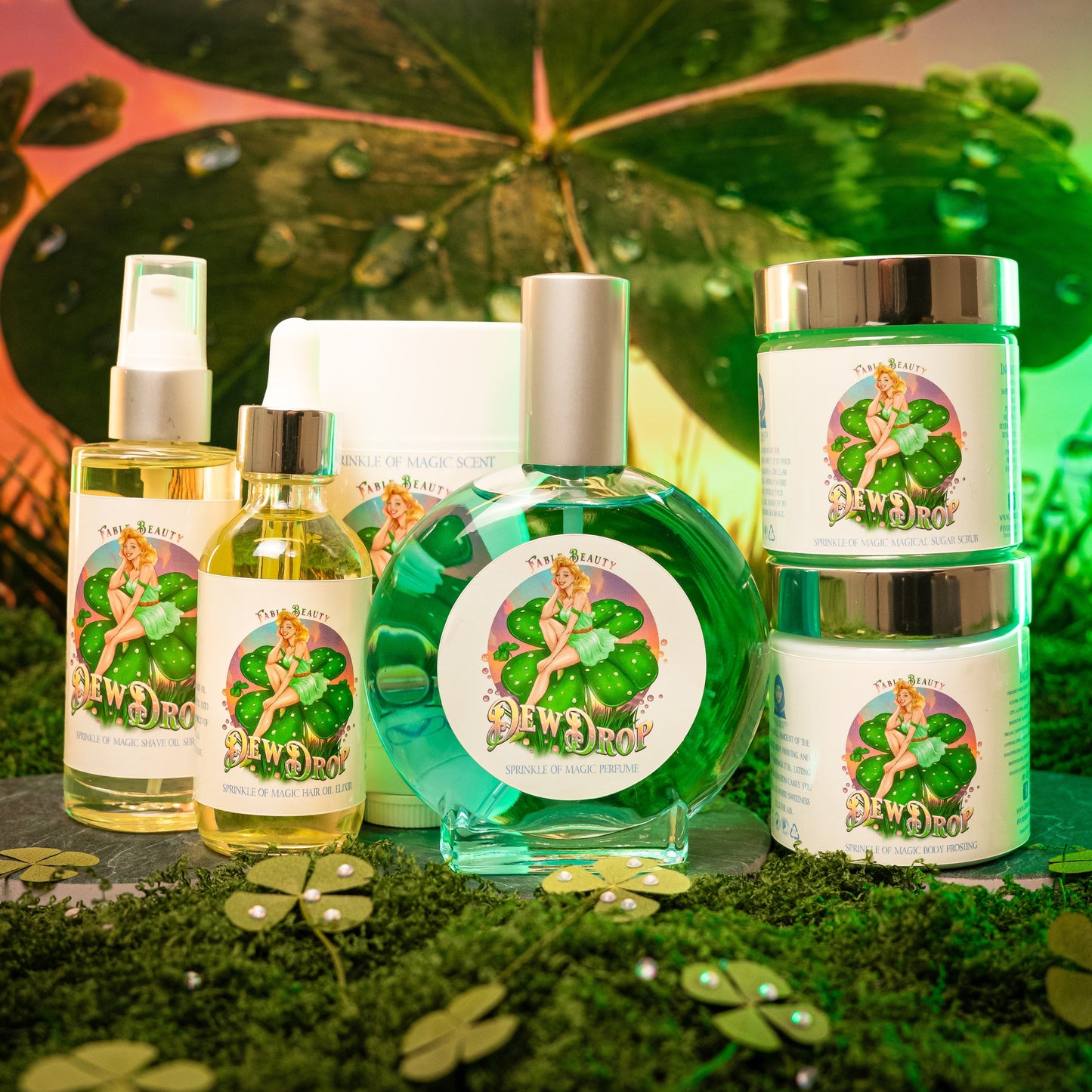 Dewdrop - Beauty Box - Sweet Honeydew, Dewy Cloverleaf, Fresh Cucumber