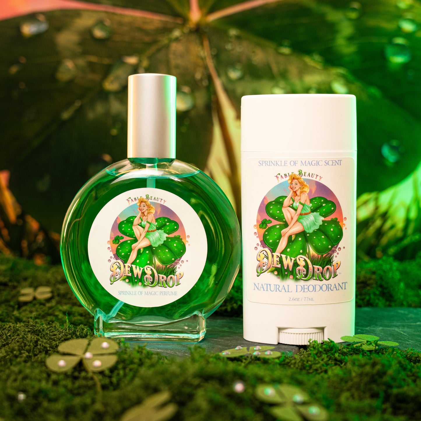 Dewdrop - Fragrance & Function Duo - Sweet Honeydew, Dewy Cloverleaf, Fresh Cucumber