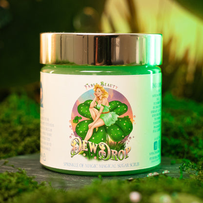 Dewdrop - Magical Sugar Scrub - Sweet Honeydew, Dewy Cloverleaf, Fresh Cucumber