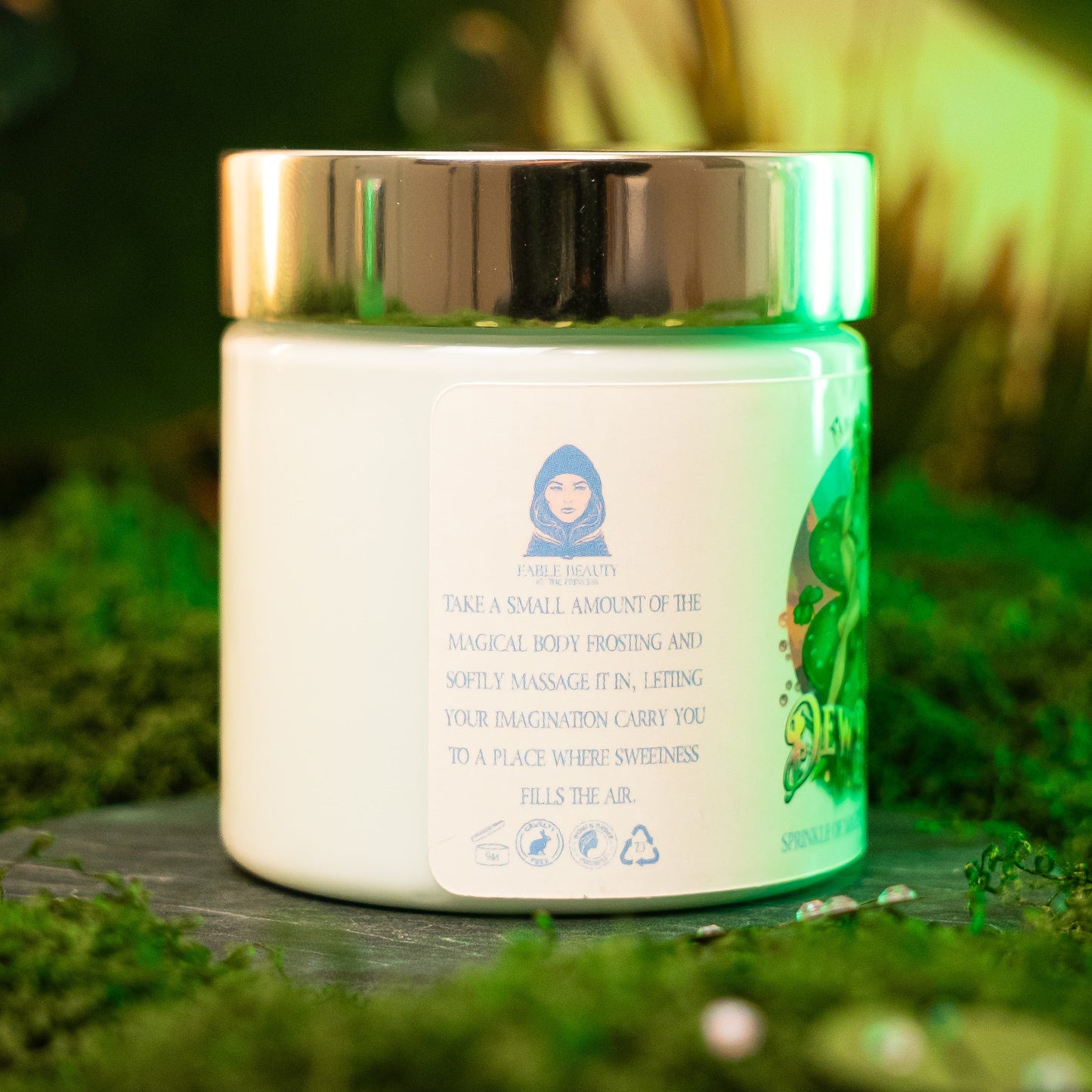 Dewdrop - Body Frosting - Sweet Honeydew, Dewy Cloverleaf, Fresh Cucumber