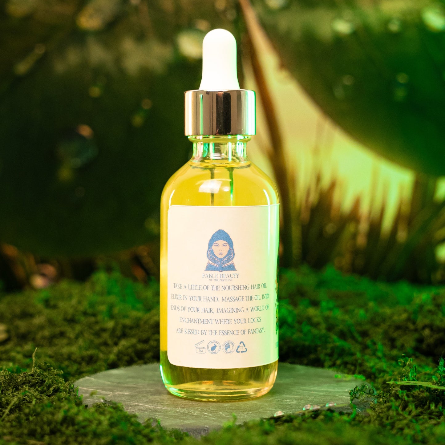 Dewdrop - Hair Oil Elixir - Sweet Honeydew, Dewy Cloverleaf, Fresh Cucumber