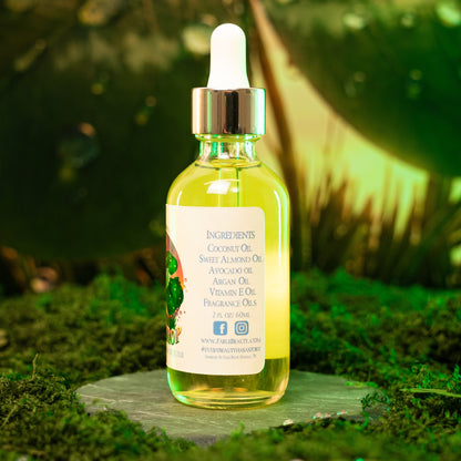 Dewdrop - Hair Oil Elixir - Sweet Honeydew, Dewy Cloverleaf, Fresh Cucumber