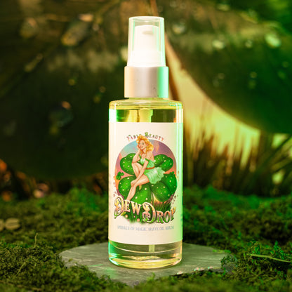 Dewdrop - Shave Oil Serum - Sweet Honeydew, Dewy Cloverleaf, Fresh Cucumber