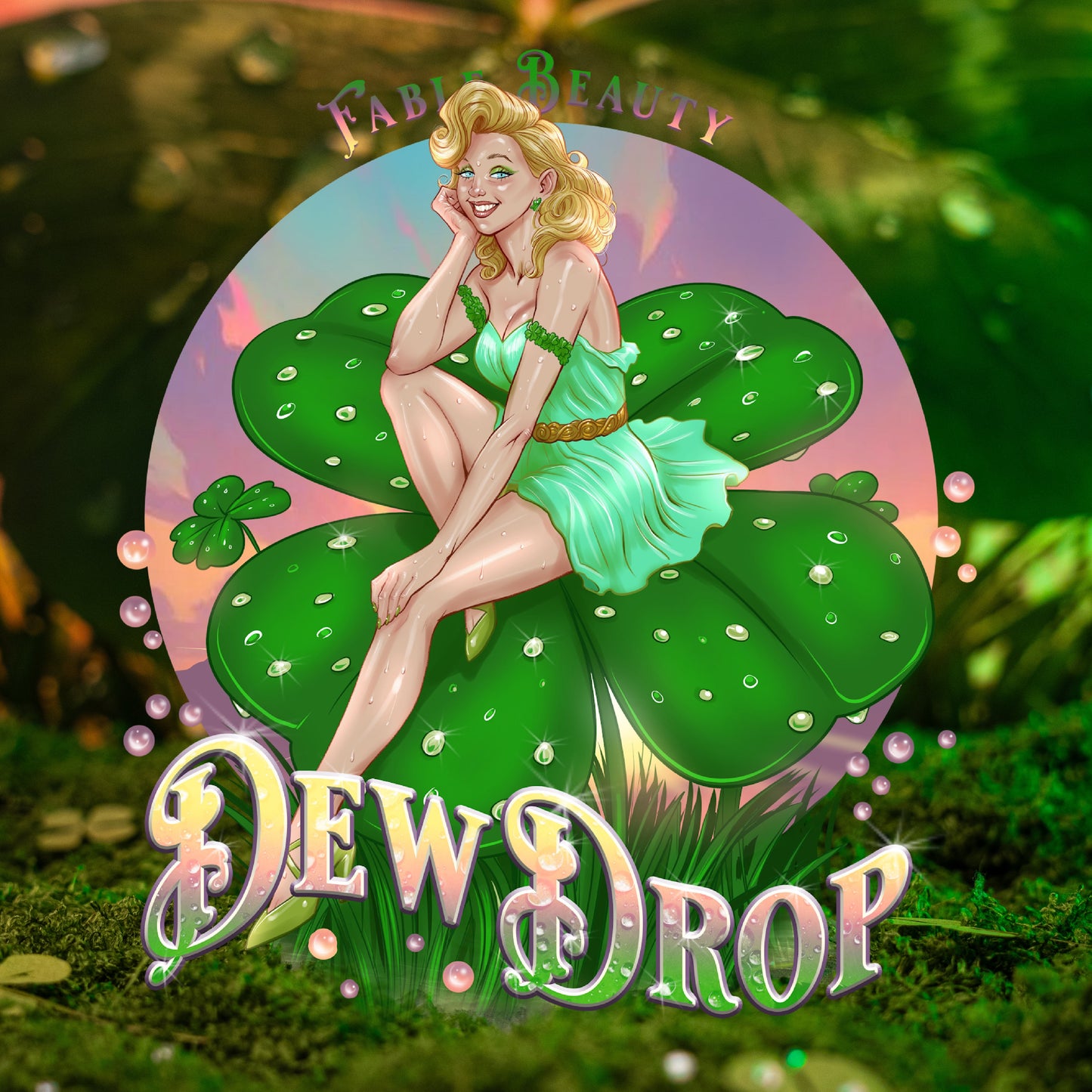 Dewdrop - Fragrance & Function Duo - Sweet Honeydew, Dewy Cloverleaf, Fresh Cucumber