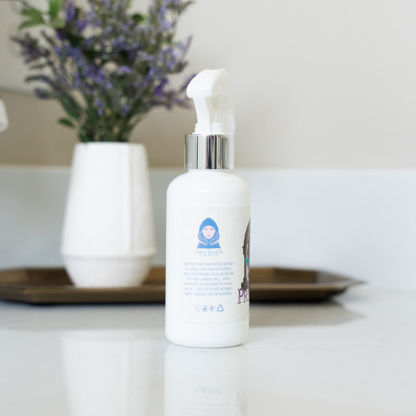 The Princess - Sea Salt Hair Tonic - Sparkling Pear & Vanilla Coconut Cream