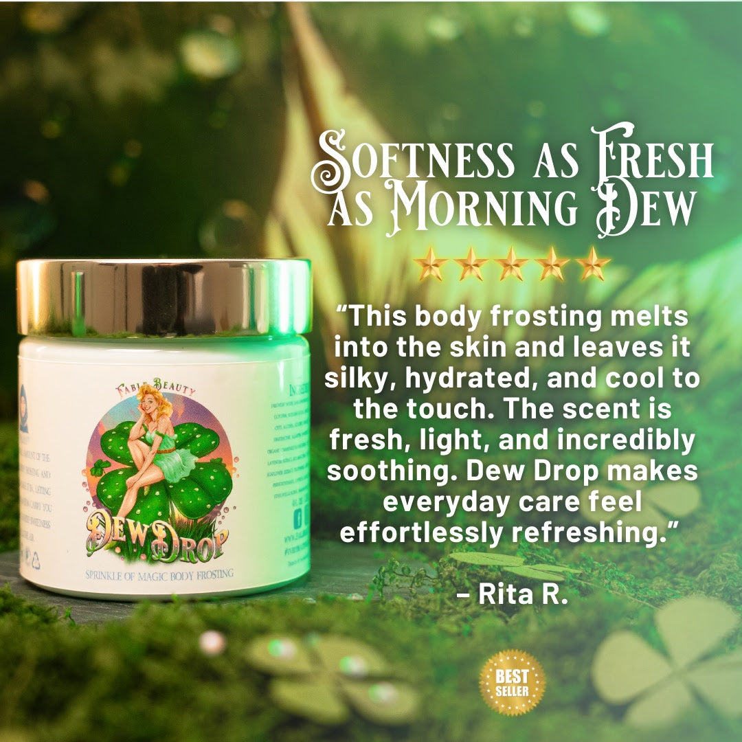 Dewdrop - Body Frosting - Sweet Honeydew, Dewy Cloverleaf, Fresh Cucumber