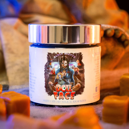 Doll Face - Magical Sugar Scrub - Butterscotch Candies, Decadent Caramel, Flaky Sea-Salt