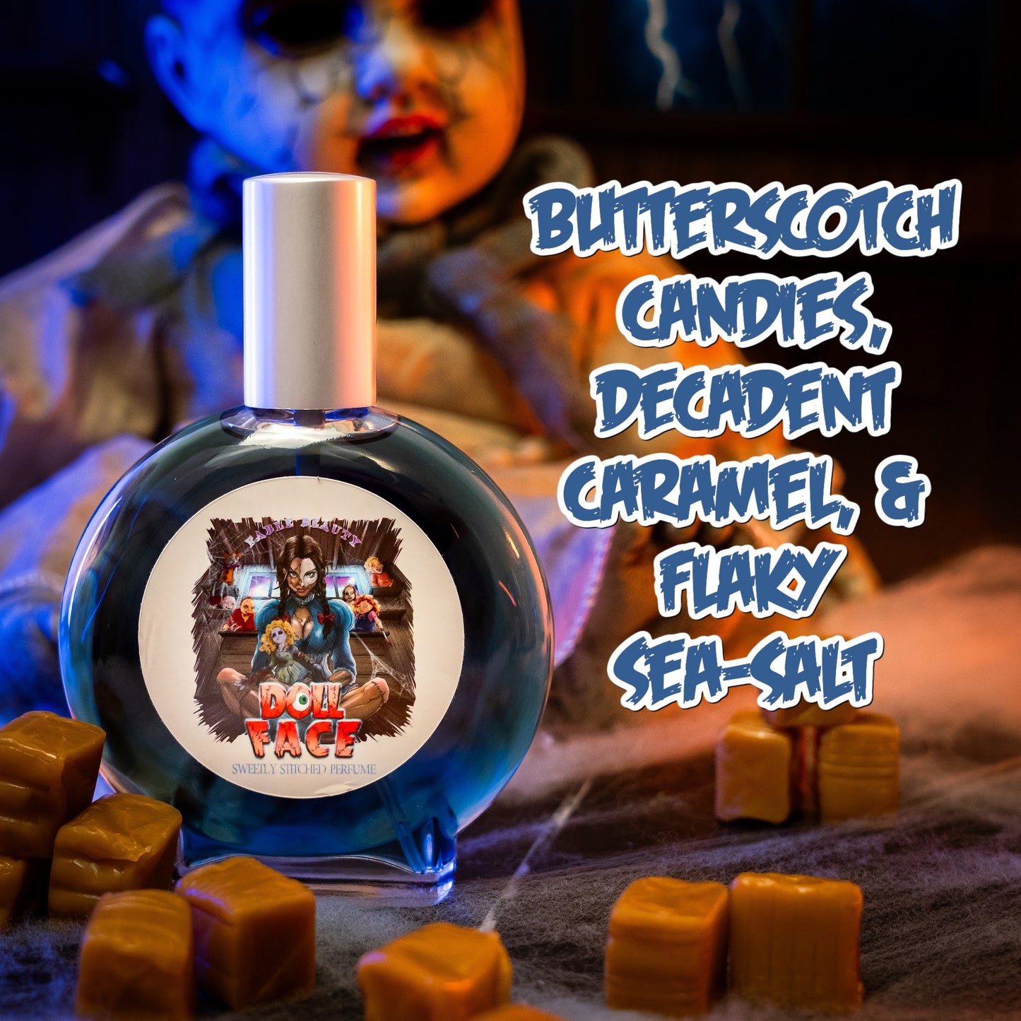 Doll Face - Beauty Box - Butterscotch Candies, Decadent Caramel, Flaky Sea-Salt