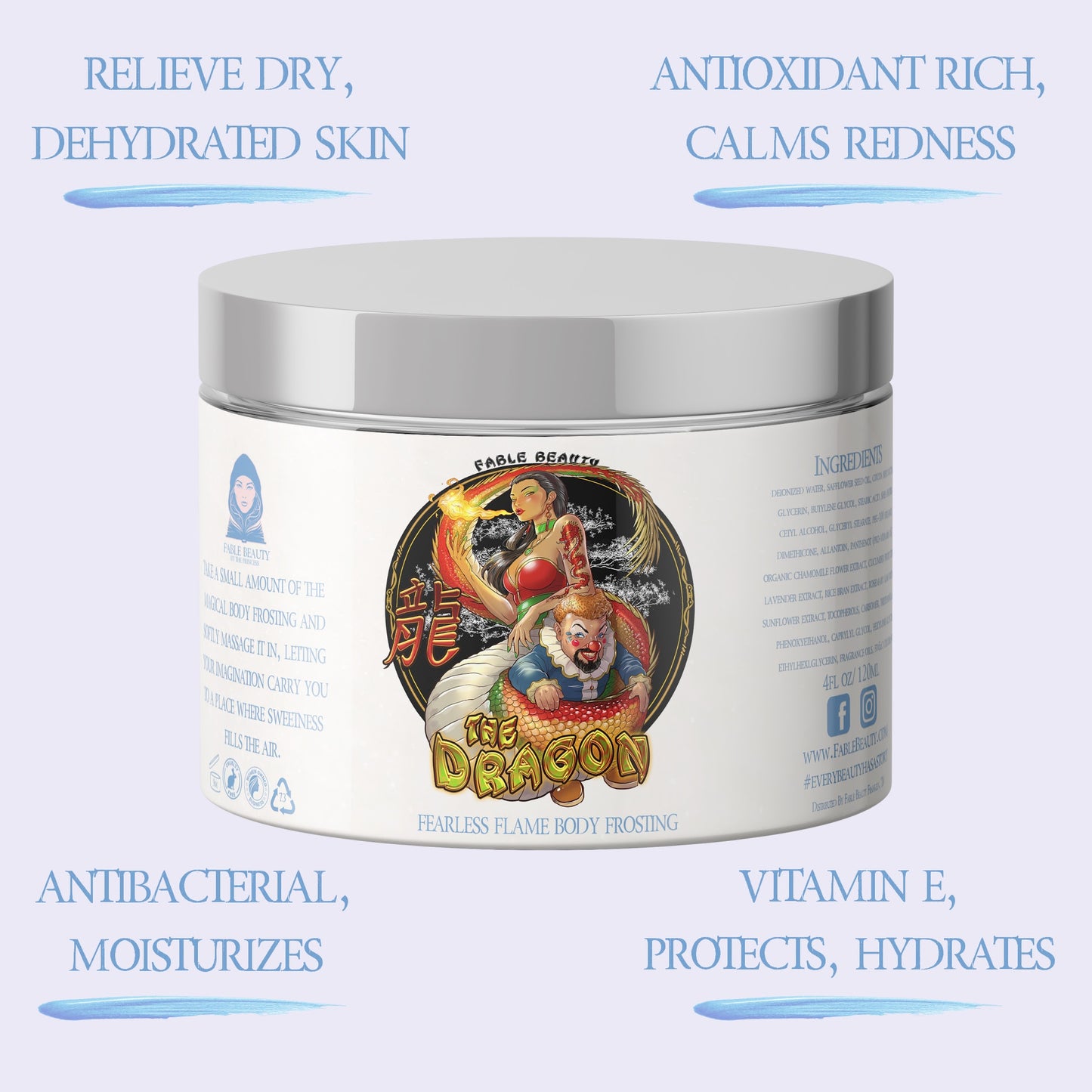 The Dragon - Beauty Box - Cherry Blossoms, Creamy Cocoa Butter, Cashmere Woods