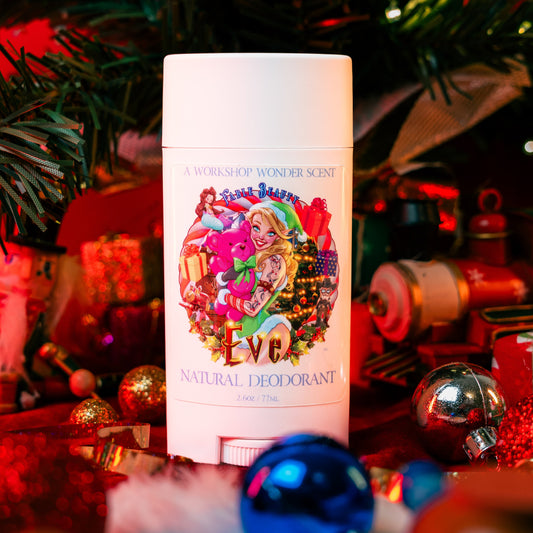Eve - Natural Deodorant - Sugared Strawberries, Warm Apple Cider, Cozy Vanilla Bean
