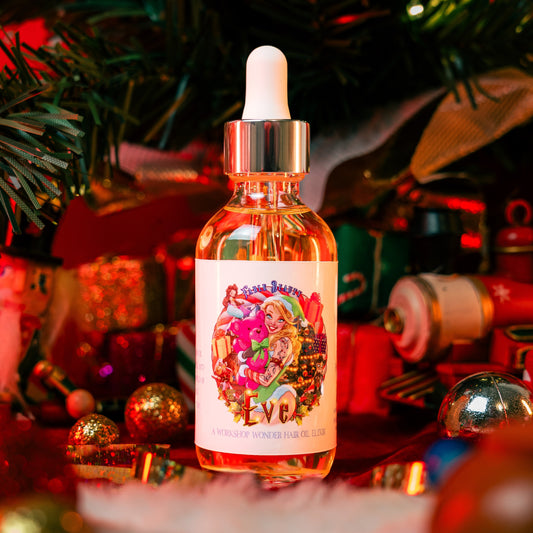 Eve - Hair Oil Elixir - Sugared Strawberries, Warm Apple Cider, Cozy Vanilla Bean