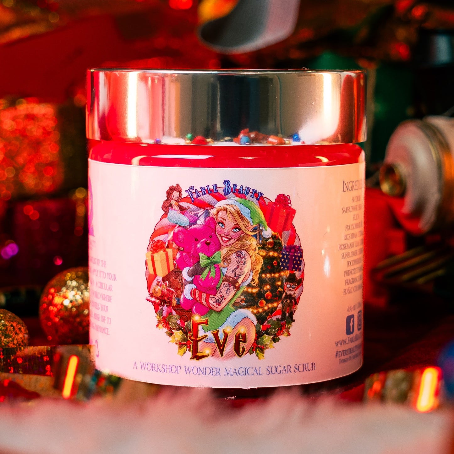 Eve - Magical Sugar Scrub - Sugared Strawberries, Warm Apple Cider, Cozy Vanilla Bean