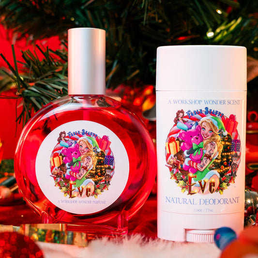 Eve - Fragrance & Function Duo - Sugared Strawberries, Warm Apple Cider, Cozy Vanilla Bean