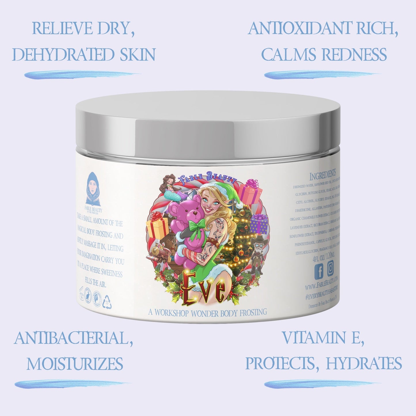 Eve - Body Frosting - Sugared Strawberries, Warm Apple Cider, Cozy Vanilla Bean