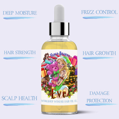 Eve - Hair Oil Elixir - Sugared Strawberries, Warm Apple Cider, Cozy Vanilla Bean