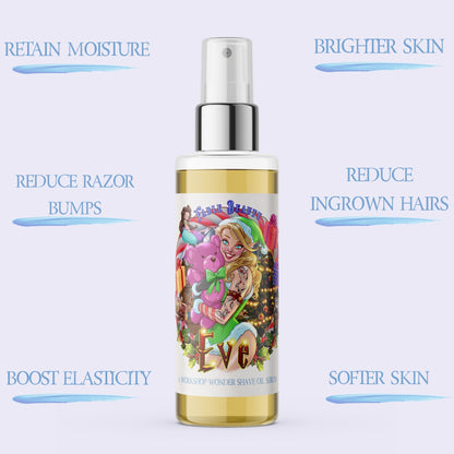 Eve - Shave Oil Serum - Sugared Strawberries, Warm Apple Cider, Cozy Vanilla Bean