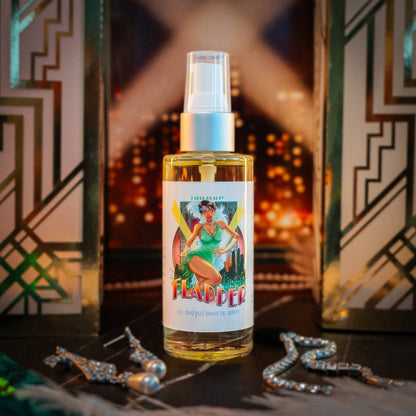 Flapper - Shave Oil Serum - Golden Mimosa Fizz, Rouge Raspberries, Satin Vanilla Cream