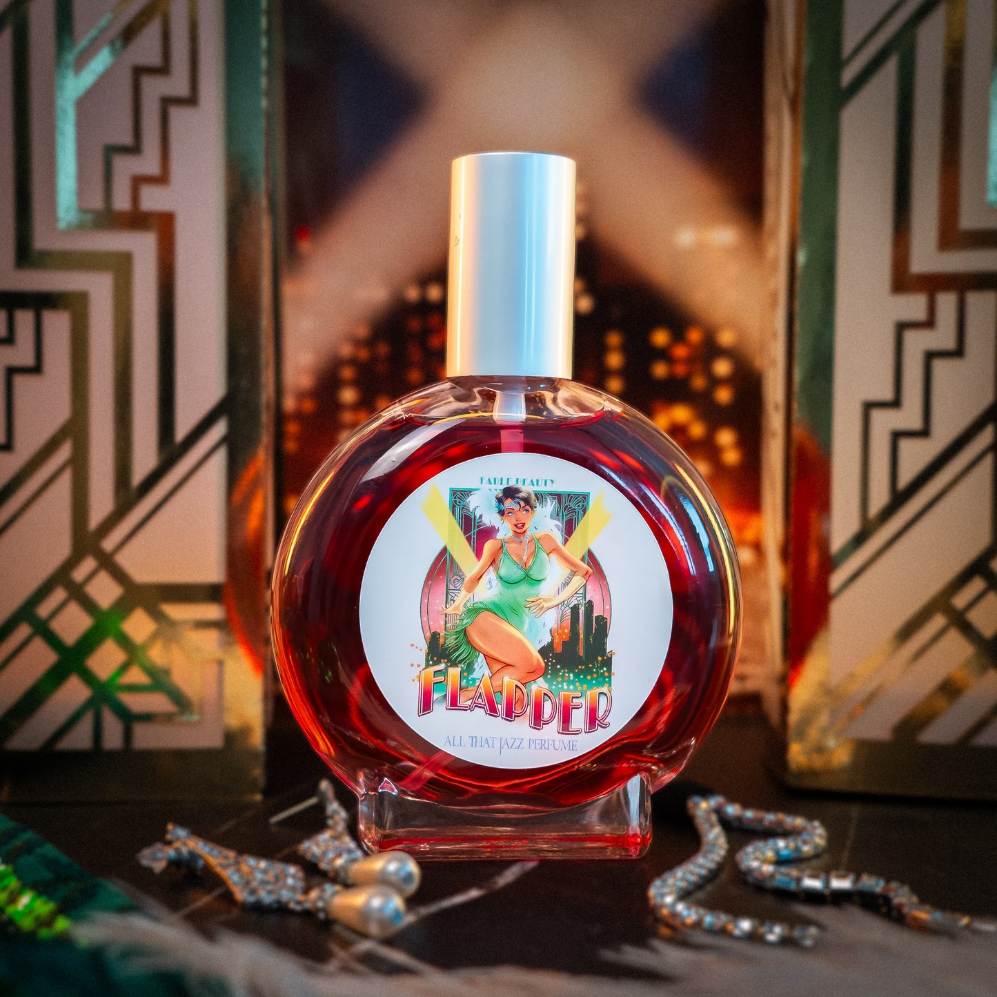 Flapper - Perfume - Golden Mimosa Fizz, Rouge Raspberries, Satin Vanilla Cream