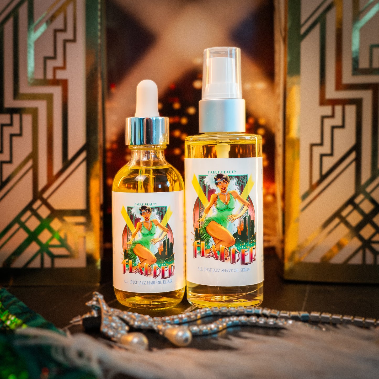 Flapper - Razor and Radiance Duo - Golden Mimosa Fizz, Rouge Raspberries, Satin Vanilla Cream