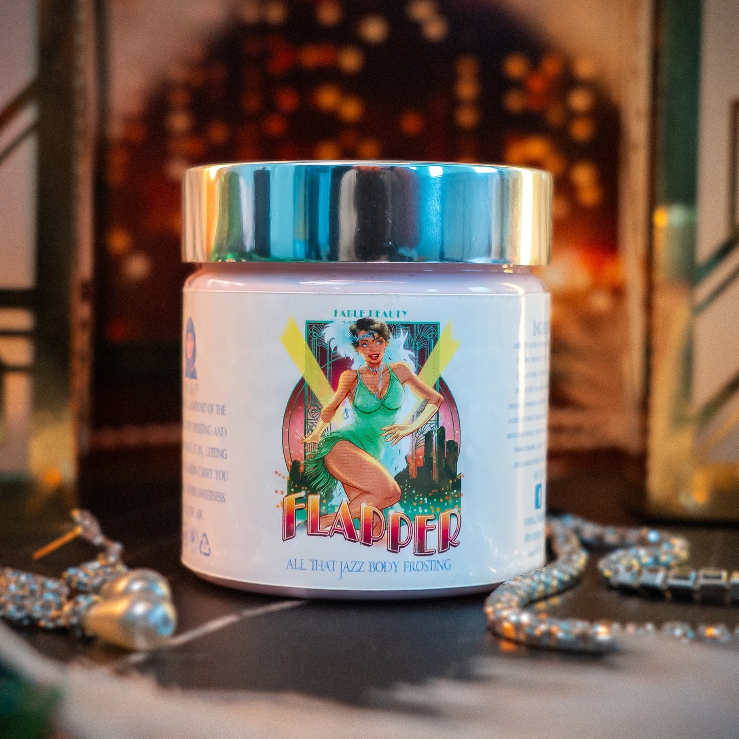 Flapper - Body Frosting - Golden Mimosa Fizz, Rouge Raspberries, Satin Vanilla Cream