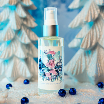 Frostling - Shave Oil Serum - Shimmering Snowfall, Icy Vanilla, Sweet Candy Cane
