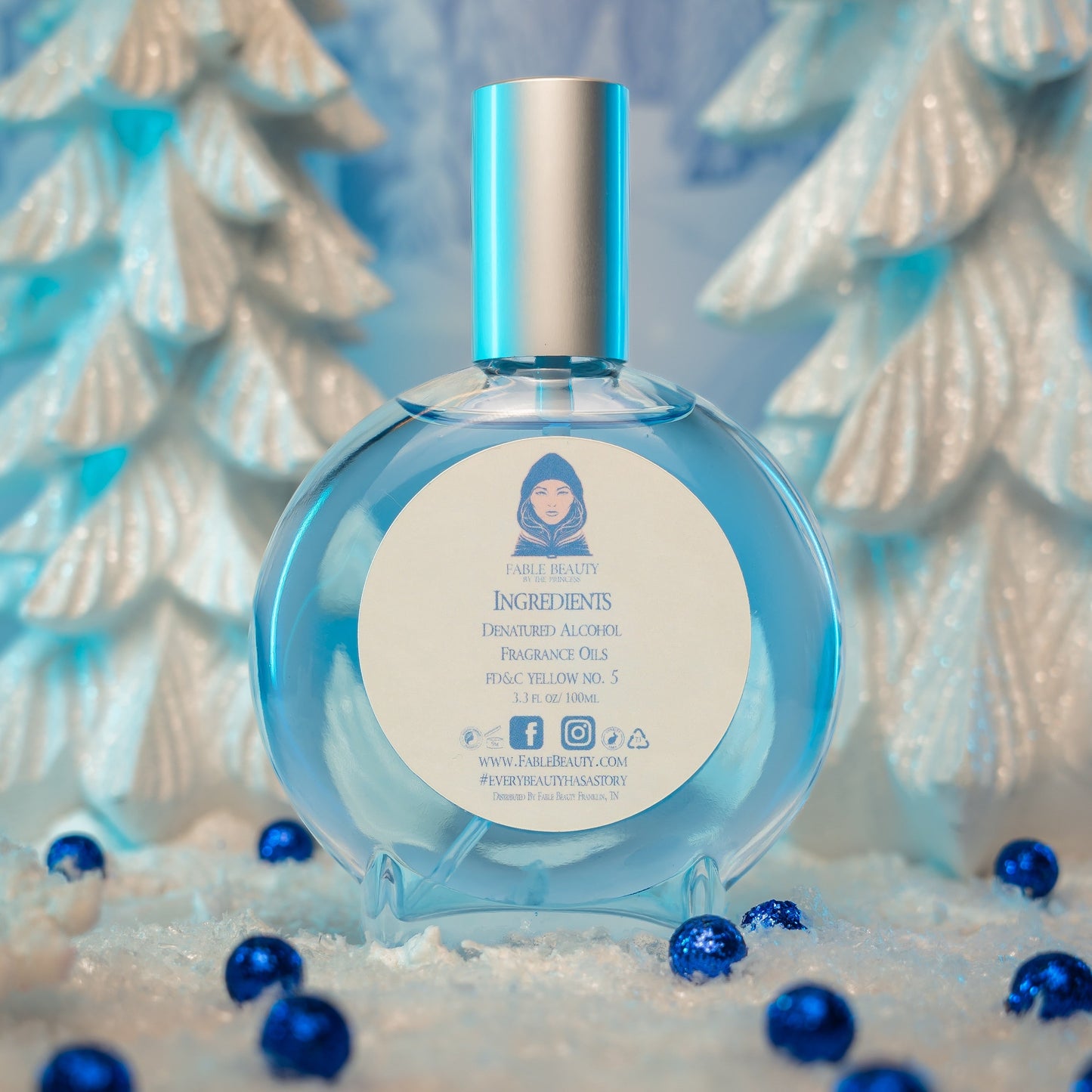 Frostling - Perfume - Shimmering Snowfall, Icy Vanilla, Sweet Candy Cane