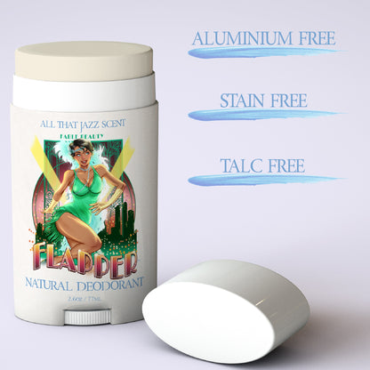 Flapper - Natural Deodorant - Golden Mimosa Fizz, Rouge Raspberries, Satin Vanilla Cream