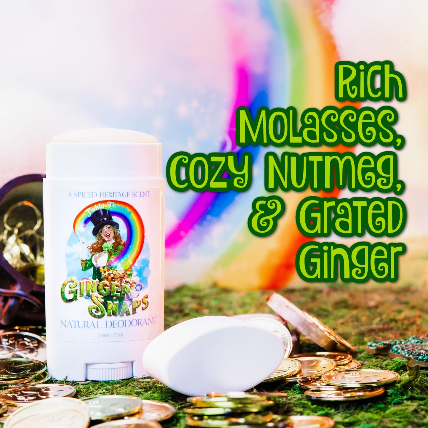 Ginger Snaps - Natural Deodorant