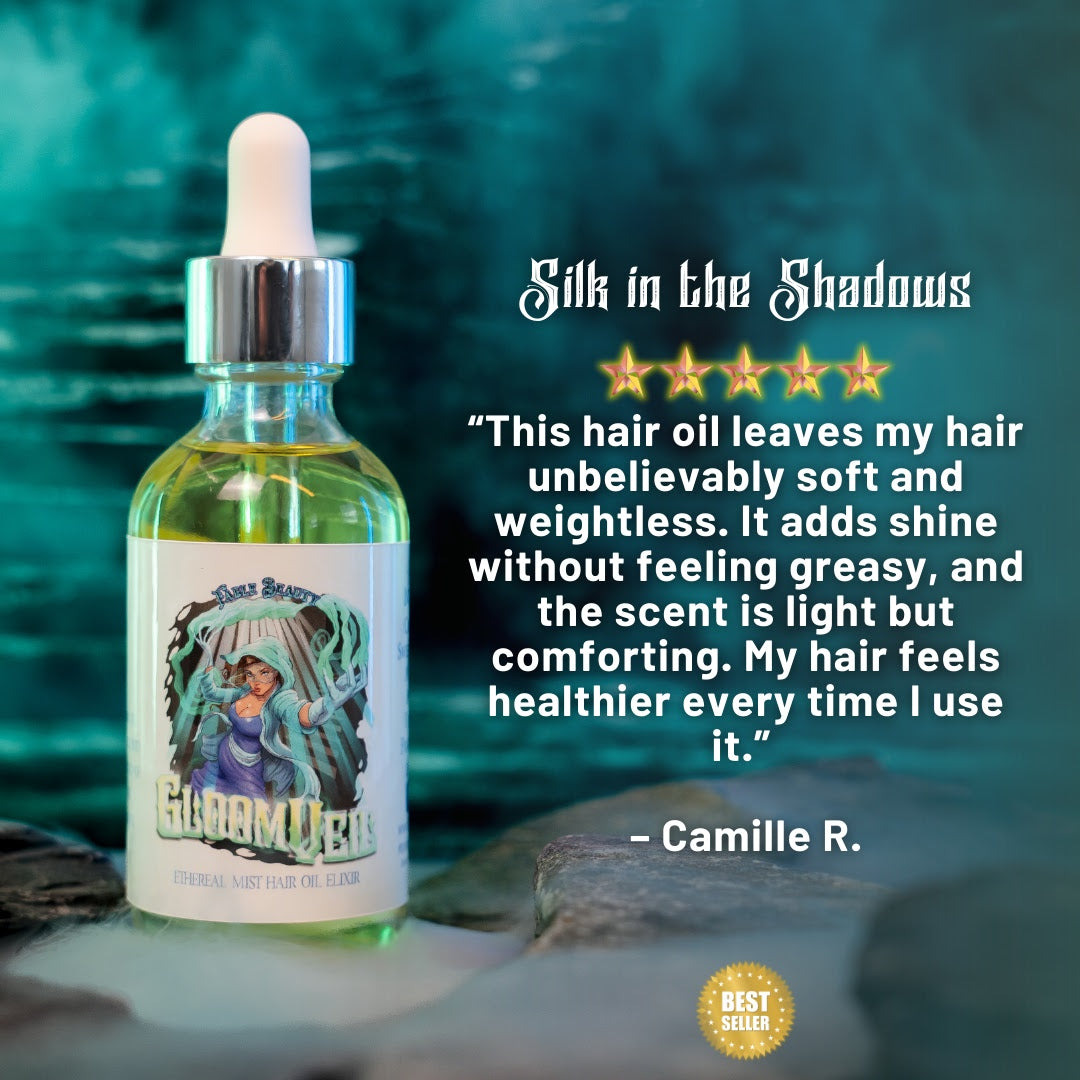 Gloomveil - Hair Oil Elixir - Vanilla Cashmere, Marshmallow Cloud, Sandalwood Wisp