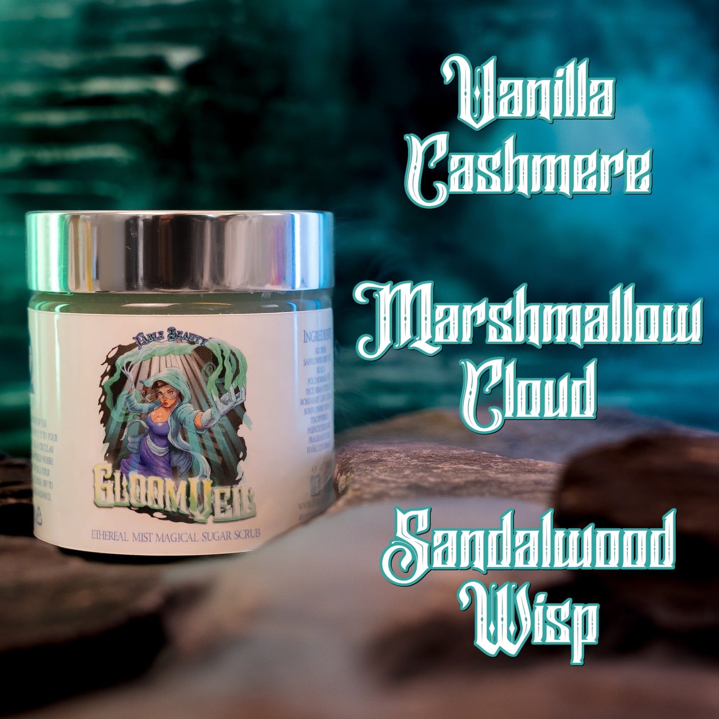 Gloomveil - Polish & Pamper Duo - Vanilla Cashmere, Marshmallow Cloud, Sandalwood Wisp