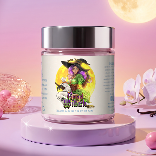 Good Witch - Body Frosting - Pink Bubblegum, Spun Sugar, Vanilla Orchid