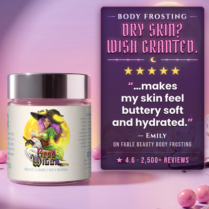 Good Witch - Body Frosting - Pink Bubblegum, Spun Sugar, Vanilla Orchid