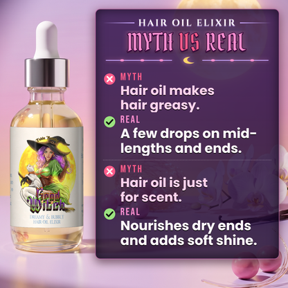 Good Witch - Hair Oil Elixir - Pink Bubblegum, Spun Sugar, Vanilla Orchid