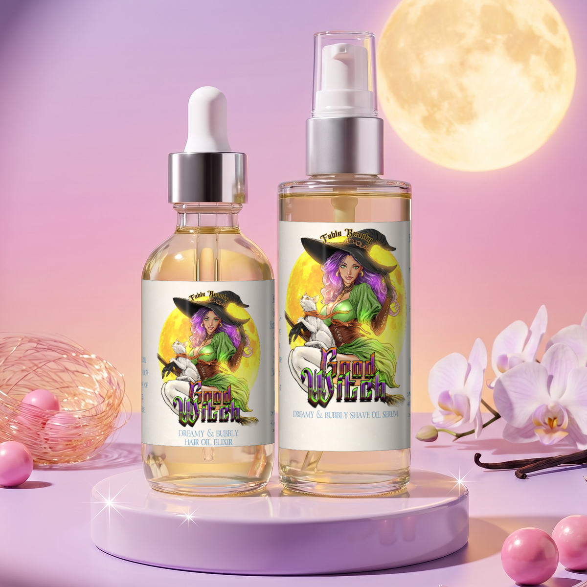 Good Witch - Razor and Radiance Duo - Pink Bubblegum, Spun Sugar, Vanilla Orchid