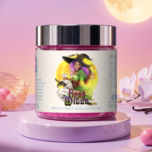 Good Witch - Magical Sugar Scrub - Pink Bubblegum, Spun Sugar, Vanilla Orchid