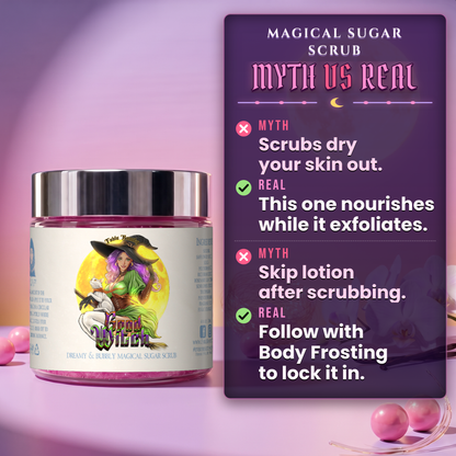Good Witch - Magical Sugar Scrub - Pink Bubblegum, Spun Sugar, Vanilla Orchid