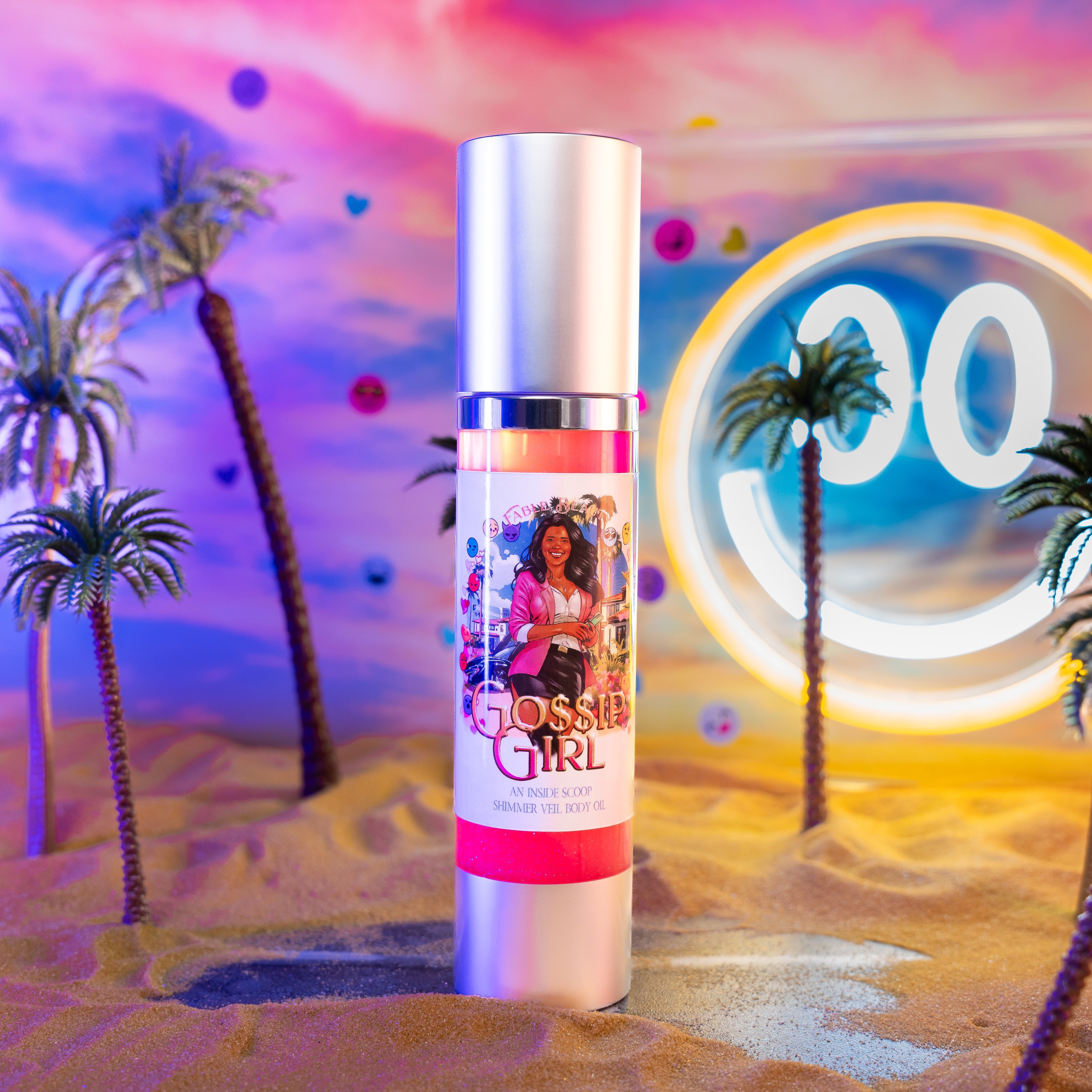 Elixirsea Gossip Girl - Shimmer Veil Body Oil - Blood Orange & Sweet Peonies ...