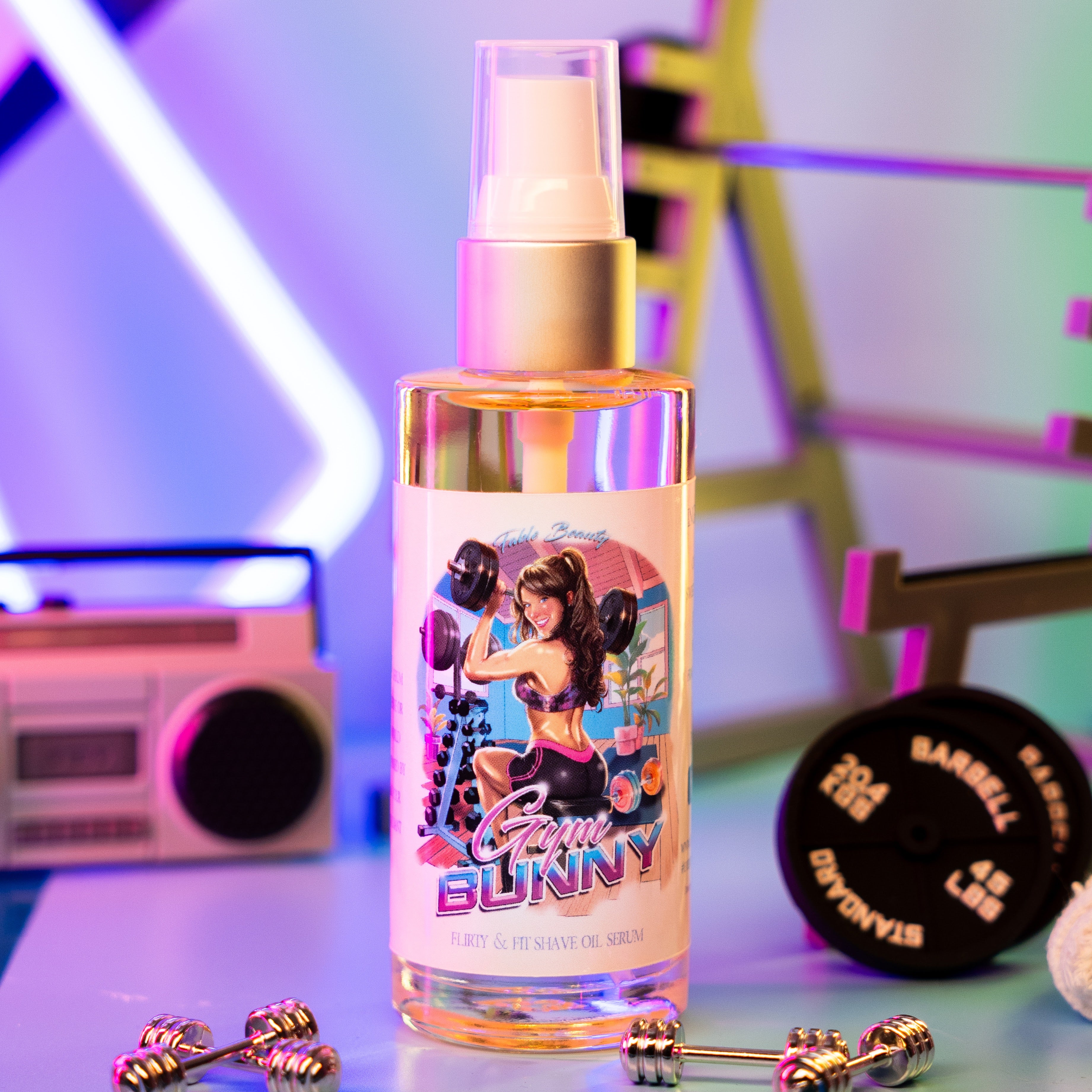 Elixirsea The Gym Bunny - Shave Oil Serum -Pineapple Orange & Creamy Coconut ...