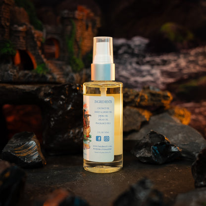 The Heroine - Shave Oil Serum - Golden Vanilla Peach, Smoky Leather, Cashmere Musk