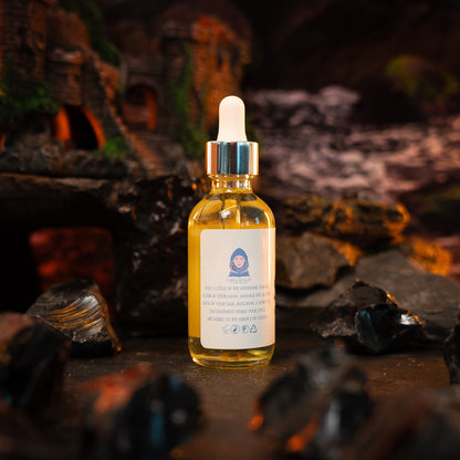 The Heroine - Hair Oil Elixir - Golden Vanilla Peach, Smoky Leather, Cashmere Musk