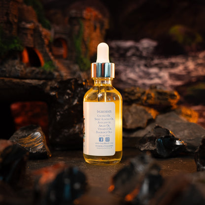 The Heroine - Hair Oil Elixir - Golden Vanilla Peach, Smoky Leather, Cashmere Musk