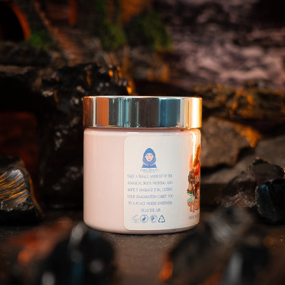 The Heroine - Body Frosting - Golden Vanilla Peach, Smoky Leather, Cashmere Musk