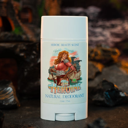 The Heroine - Natural Deodorant - Golden Vanilla Peach, Smoky Leather, Cashmere Musk
