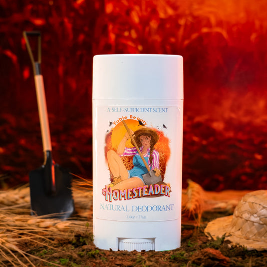 Homesteader - Natural Deodorant - Homemade Lemon Bars, Fresh Snickerdoodles, Sweet Tea