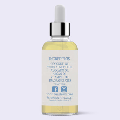 The Cheerleader - Hair Oil Elixir - Juicy Mandarin, Honeysuckle Buds, and Gentle Sandalwood